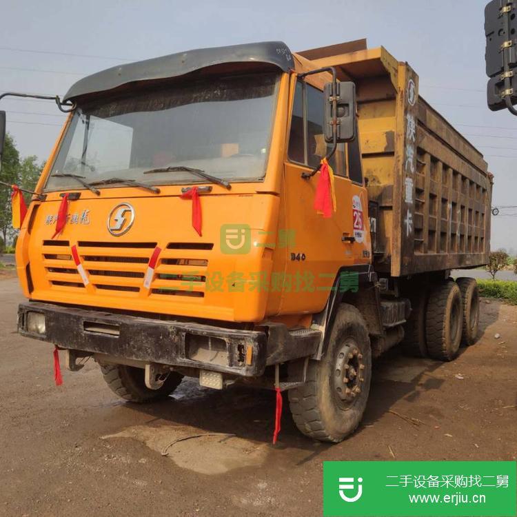 山西出售二手工程陜汽奧龍自卸車