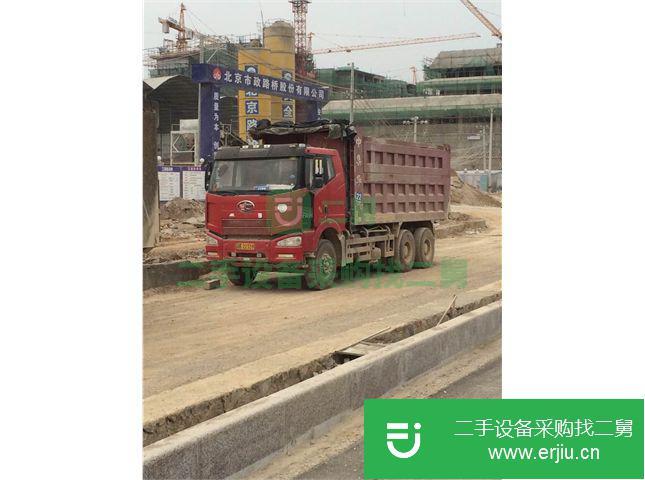 貴州出售二手前二后八一汽解放J6自卸車