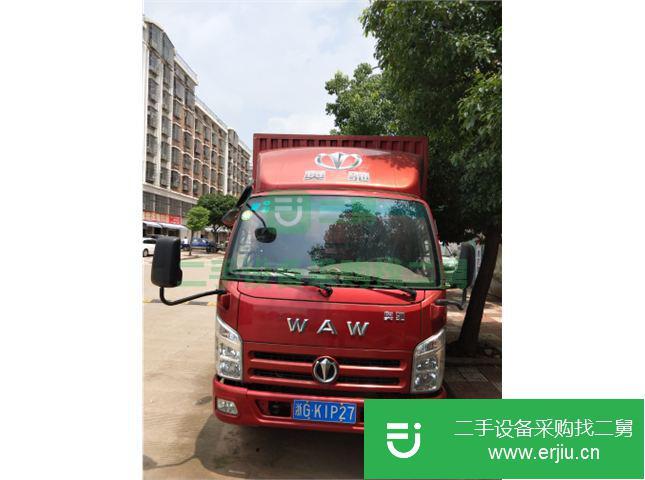 浙江出售二手輕卡奧馳廂式貨車