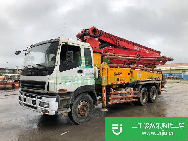 廣西出售二手三一中聯(lián)37米泵車