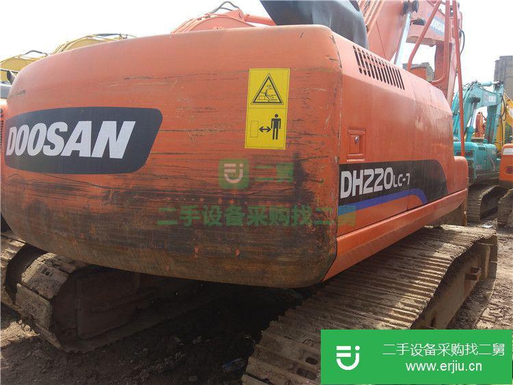 江蘇出售二手斗山DX225-7挖掘機(jī)