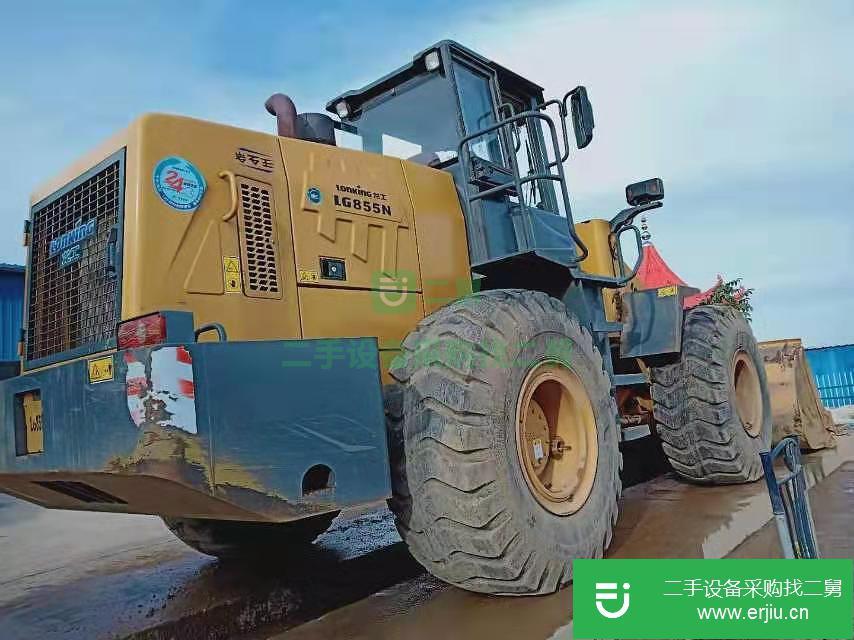 浙江省出售二手龍工LG855N裝載機
