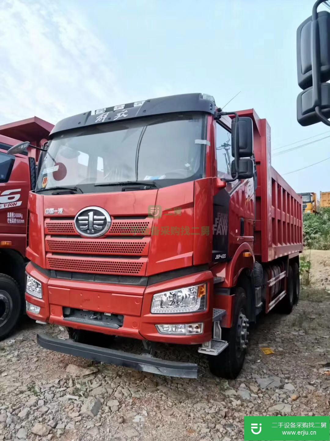 廣東出售二手一汽解放J6P重卡自卸車
