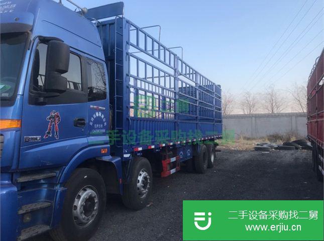 遼寧出售二手福田前四后八倉欄載貨車
