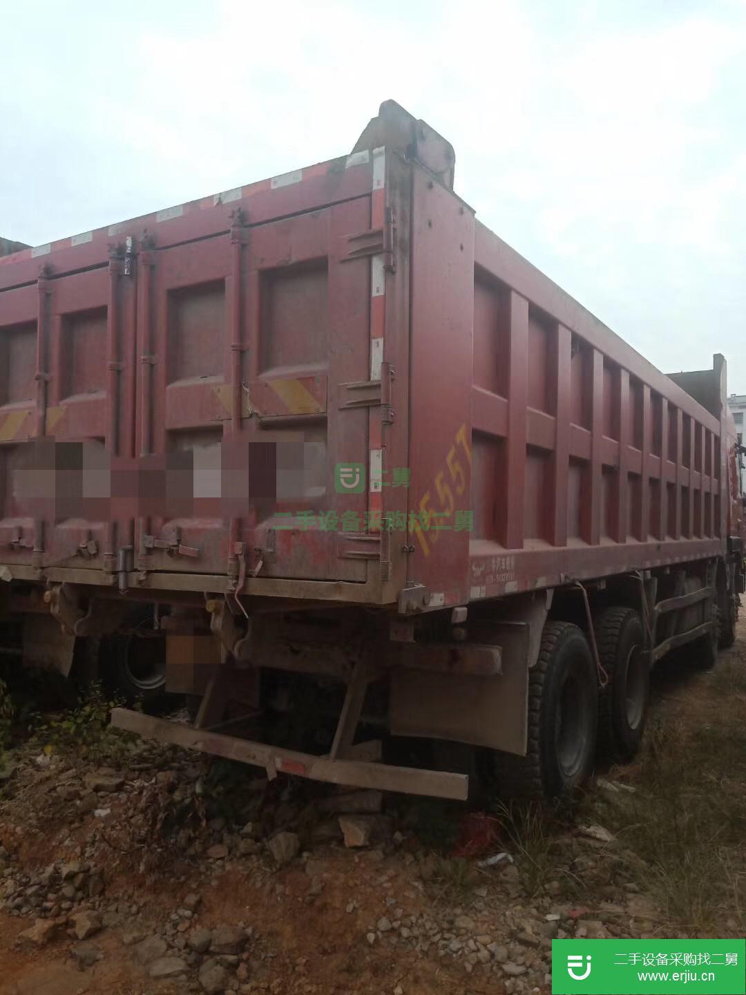 廣東出售二手上汽紅巖杰獅重卡自卸車