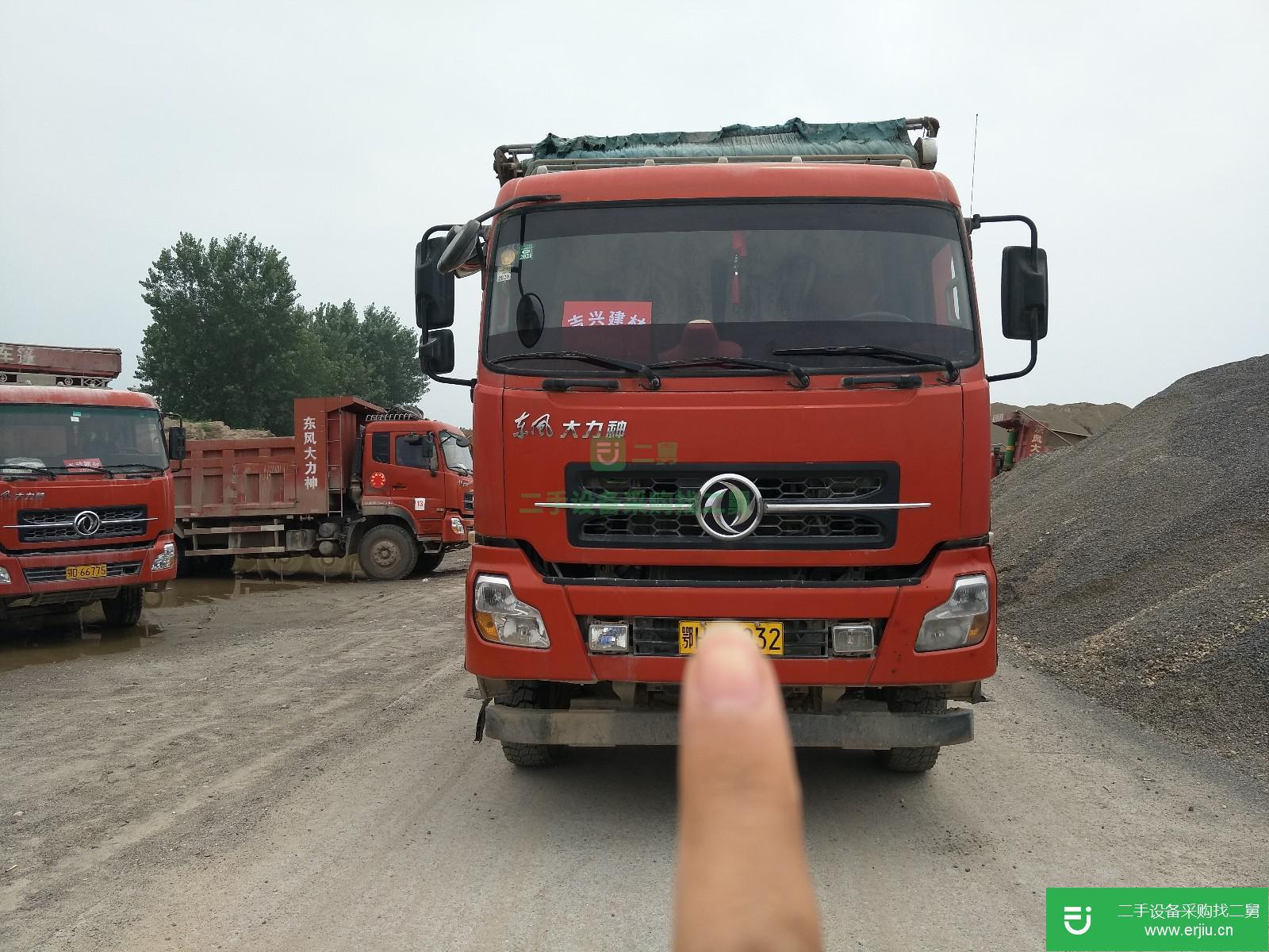 湖北出售二手東風(fēng)大力神8.2米自卸車