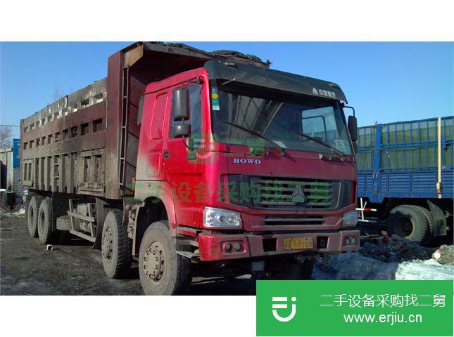 吉林出售二手中國重汽前四后八自卸車
