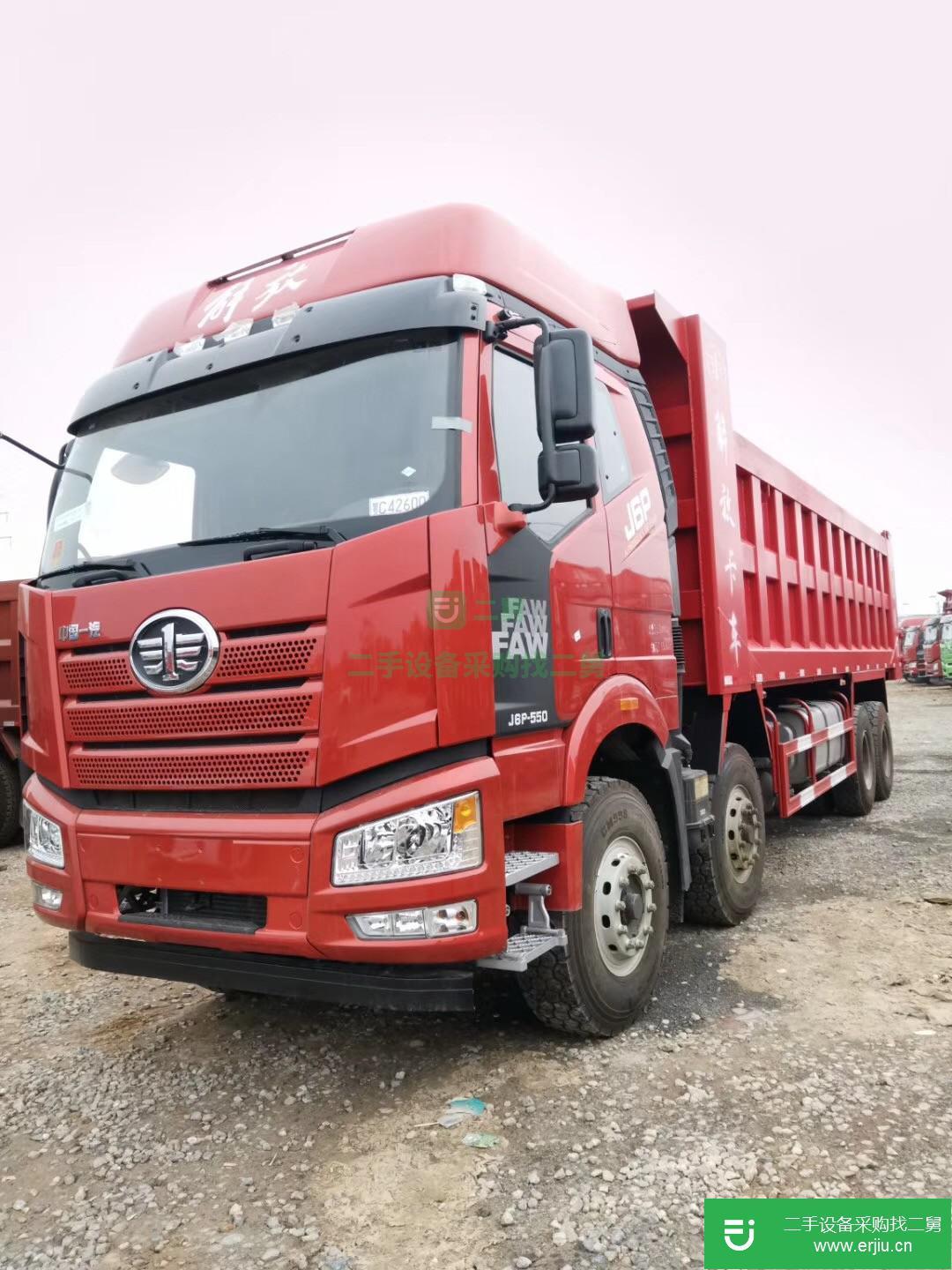 廣東出售二手一汽解放J6P重卡自卸車