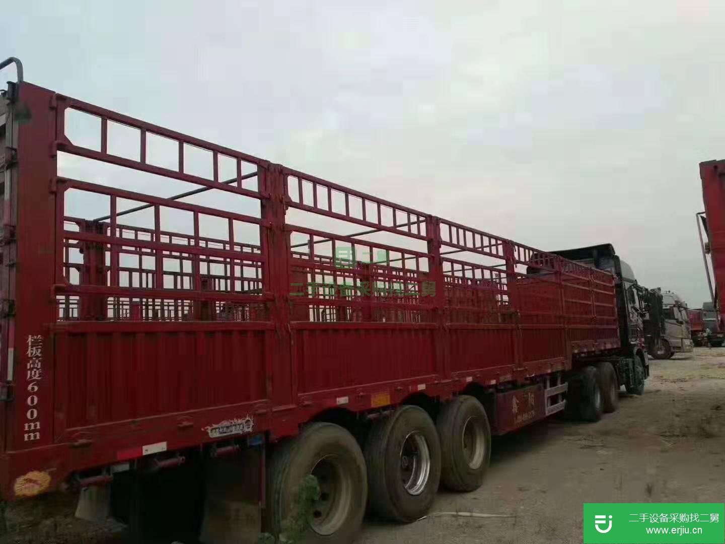 河南出售二手青島解放高欄載貨車