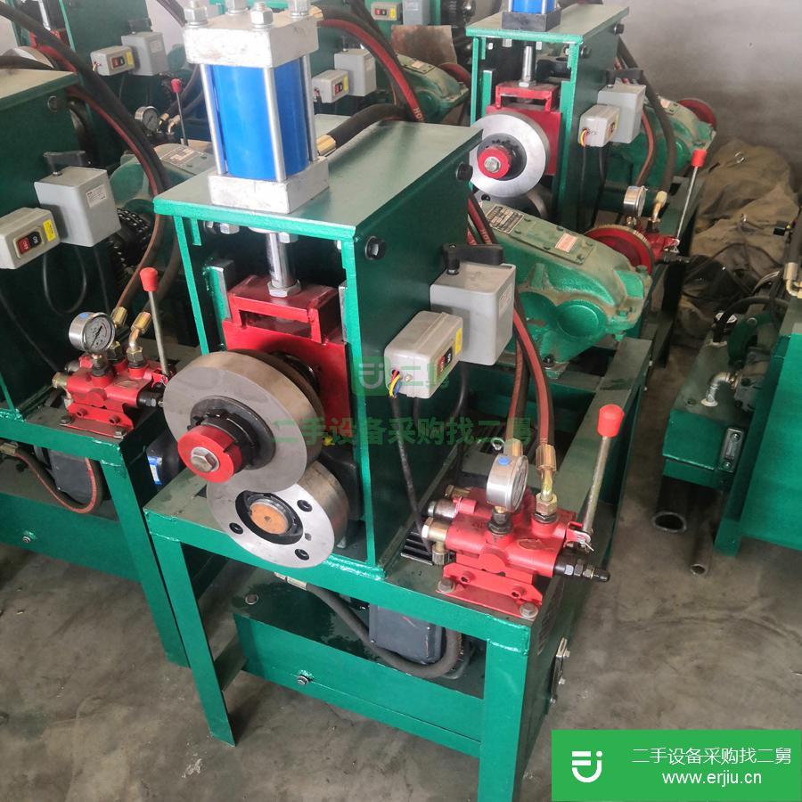 河北出售二手廢油桶壓平機