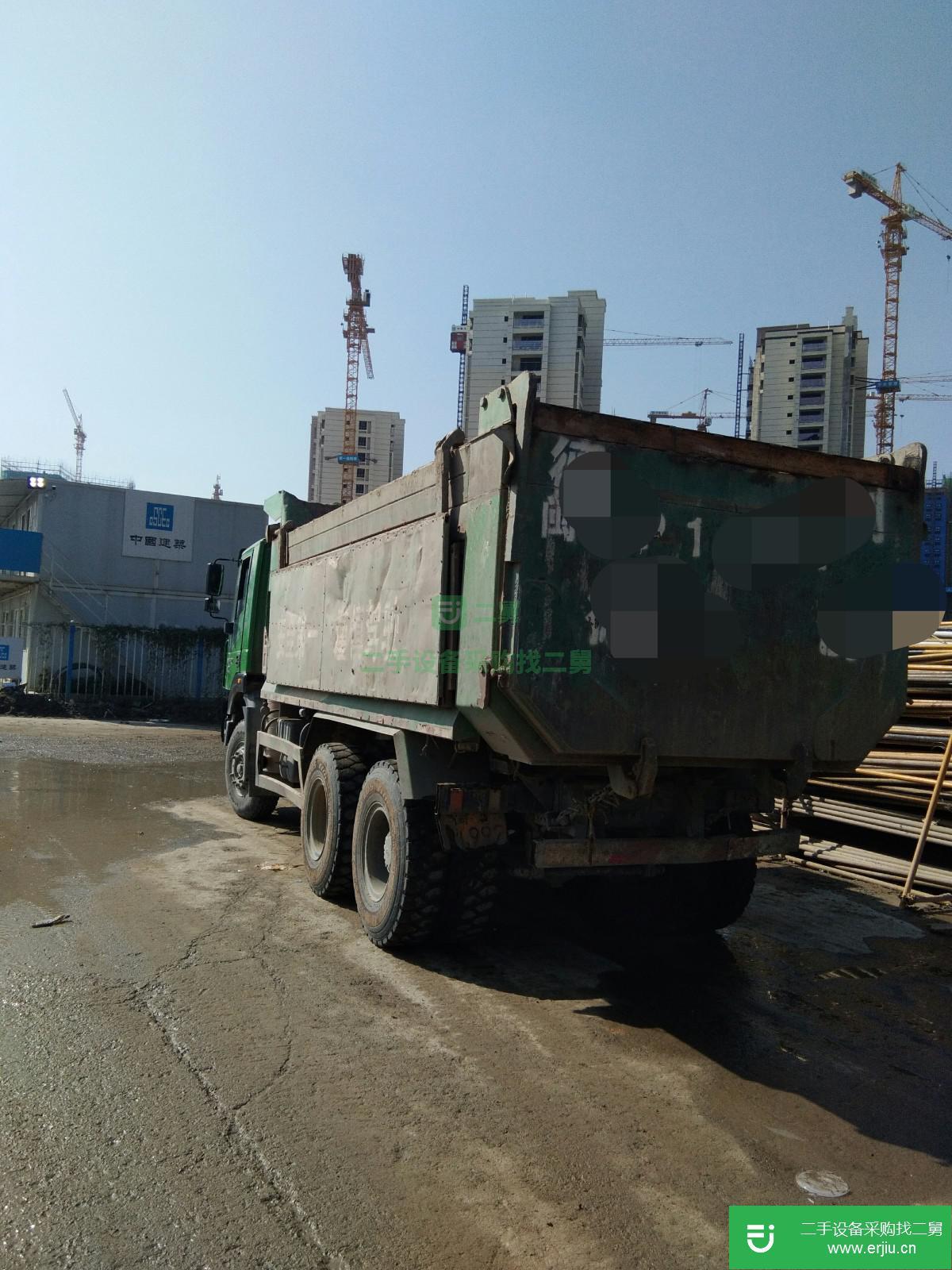 福建出售二手上汽紅巖自卸車