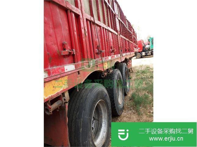 河北出售二手倉欄掛車