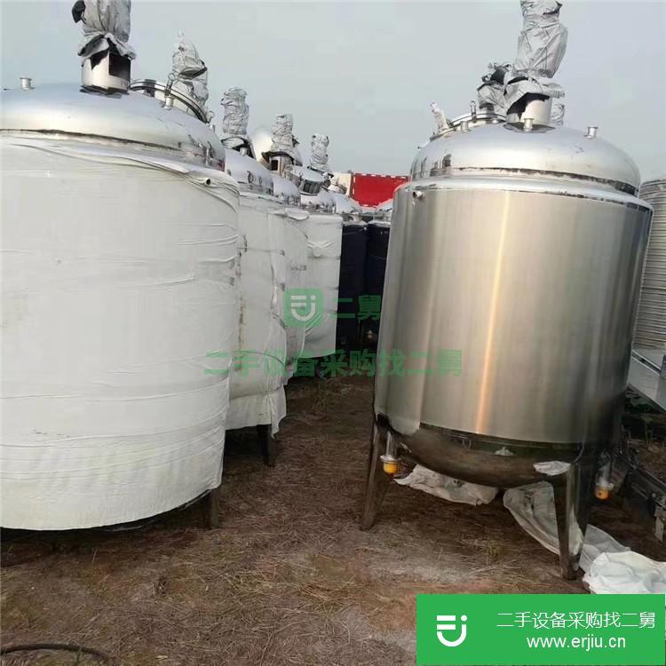 山東出售二手不銹鋼反應釜