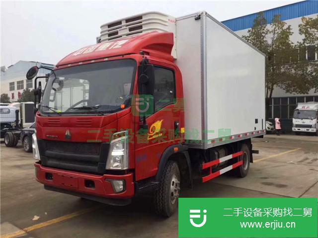 湖北出售二手中國(guó)重汽HOWO統(tǒng)帥冷藏車