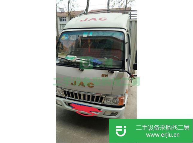 湖北出售二手江淮輕卡前二后四廂式貨車