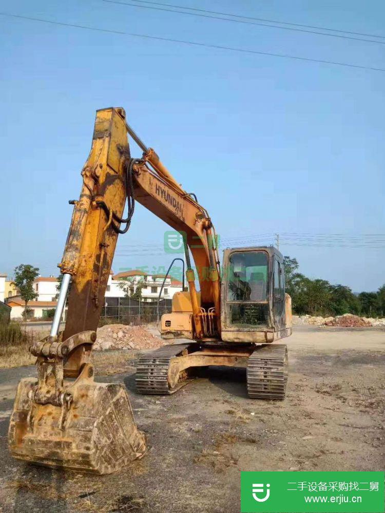 重慶市出售二手現代R150-7挖掘機