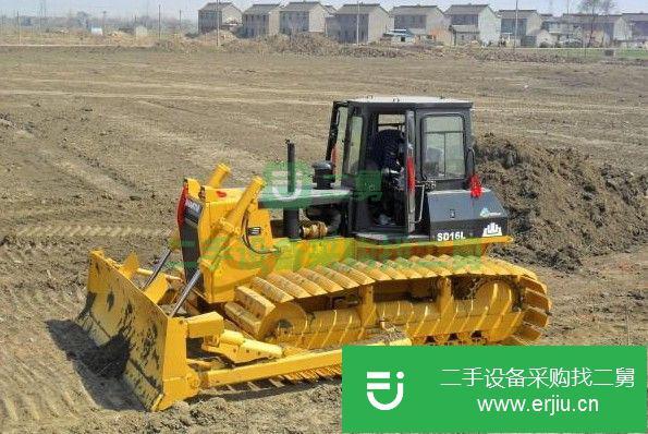 陜西省出售二手山推SD16L濕地型推土機