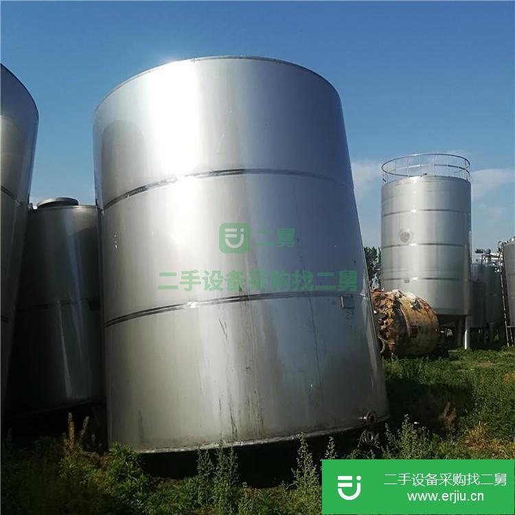 山東出售二手不銹鋼儲罐