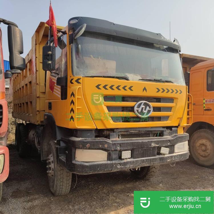 山西出售二手紅巖新金剛后八輪自卸車