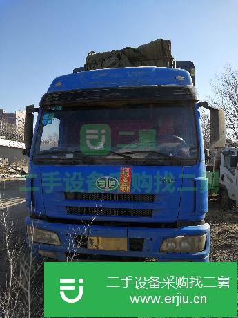 內蒙古出售二手一汽解放重卡倉柵載貨車
