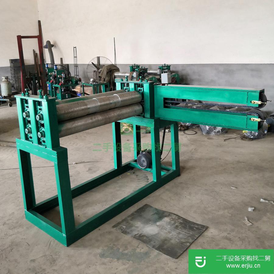 河北出售二手廢油桶壓平機