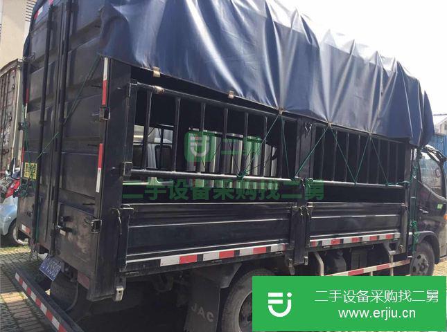 安微出售二手江淮前二后四排半篷式貨車