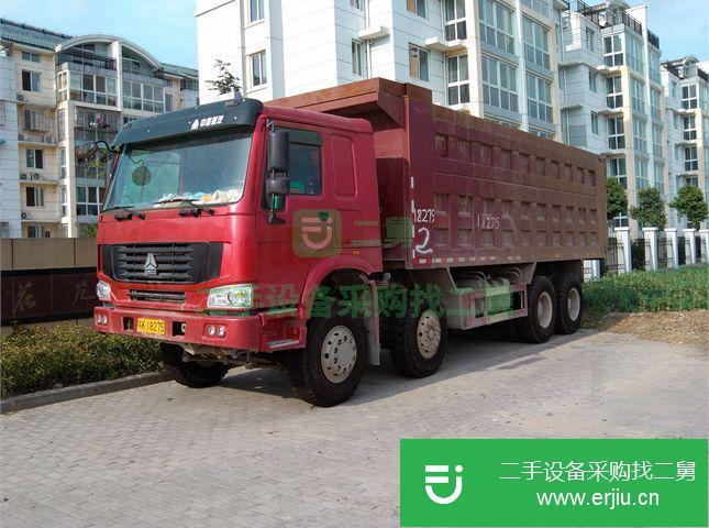 江蘇出售二手中國重汽前四后八自卸車