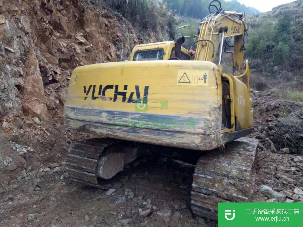 湖南省出售二手玉柴YC135-8挖掘機