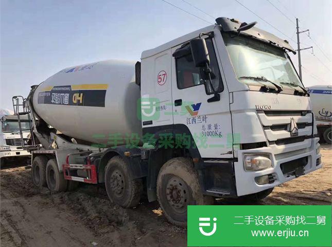 山東出售二手中國重汽混凝土攪拌車