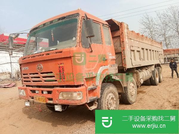河北出售二手上汽紅巖前四后八自卸車