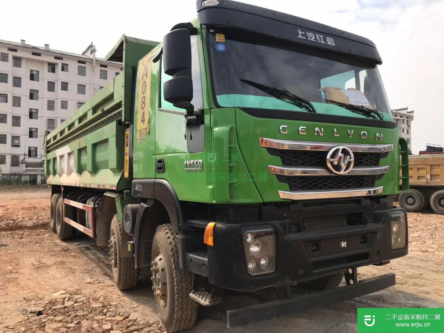 江西出售二手上汽紅巖自卸車