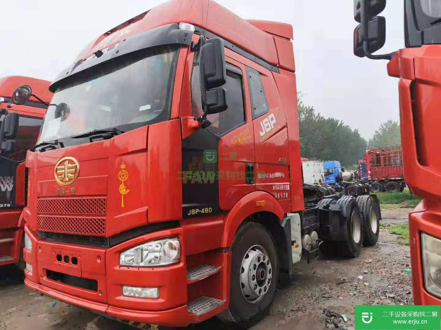 江蘇出售二手一汽解放J6P重卡牽引車