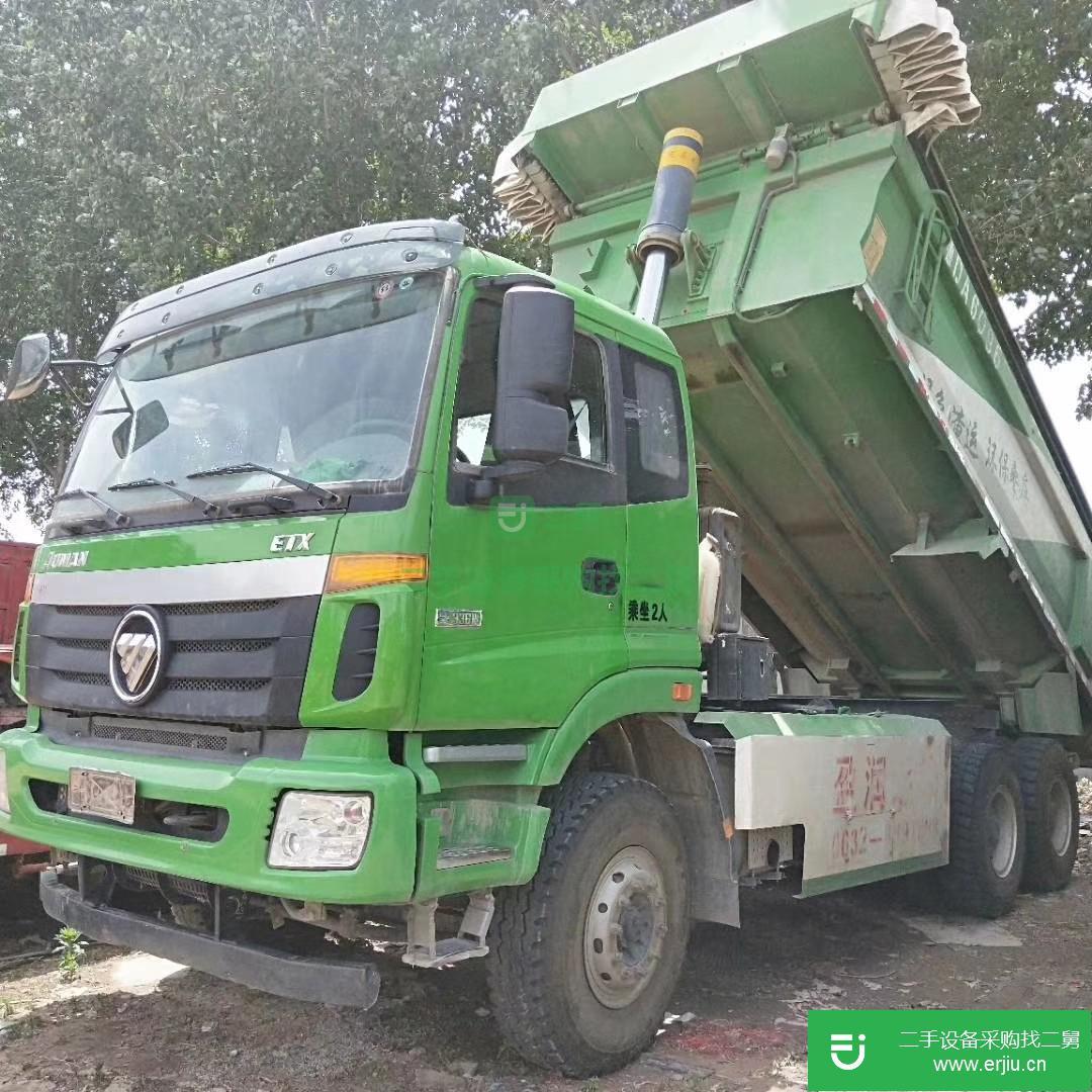 云南出售二手福田歐曼自卸車