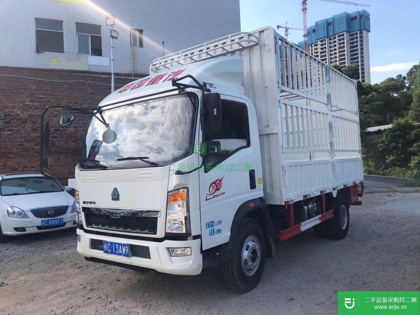福建出售二手重汽HOWO悍將輕卡載貨車