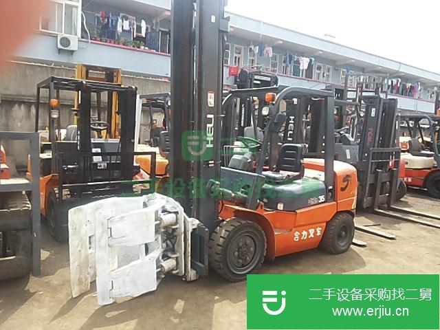 上海出售二手合力3噸包夾叉車