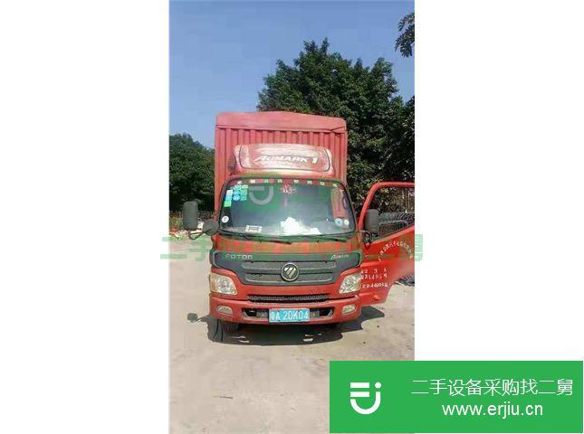 湖南出售二手福田歐馬可廂式貨車