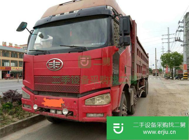 湖北出售二手一汽解放J6自卸車