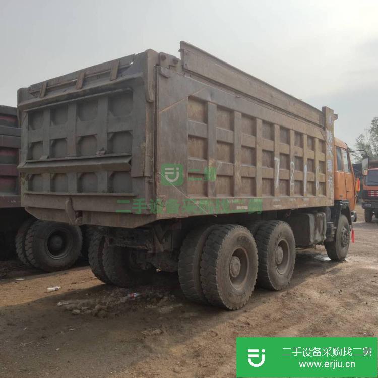 山西出售二手工程陜汽奧龍自卸車
