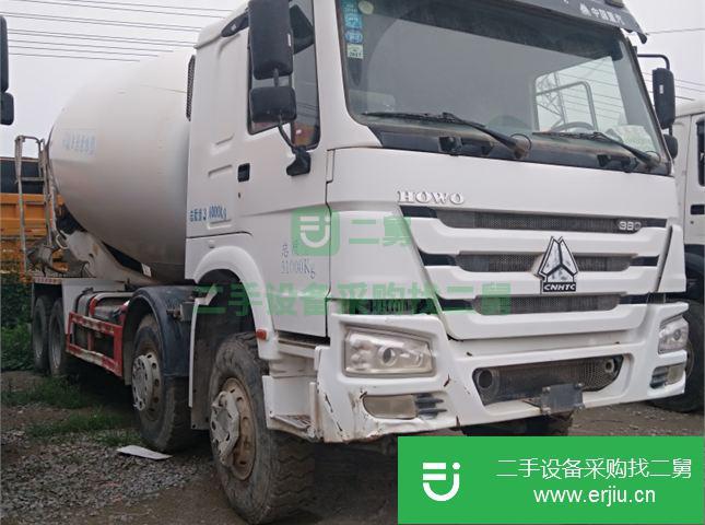 山東出售二手陜汽重卡混凝土攪拌車