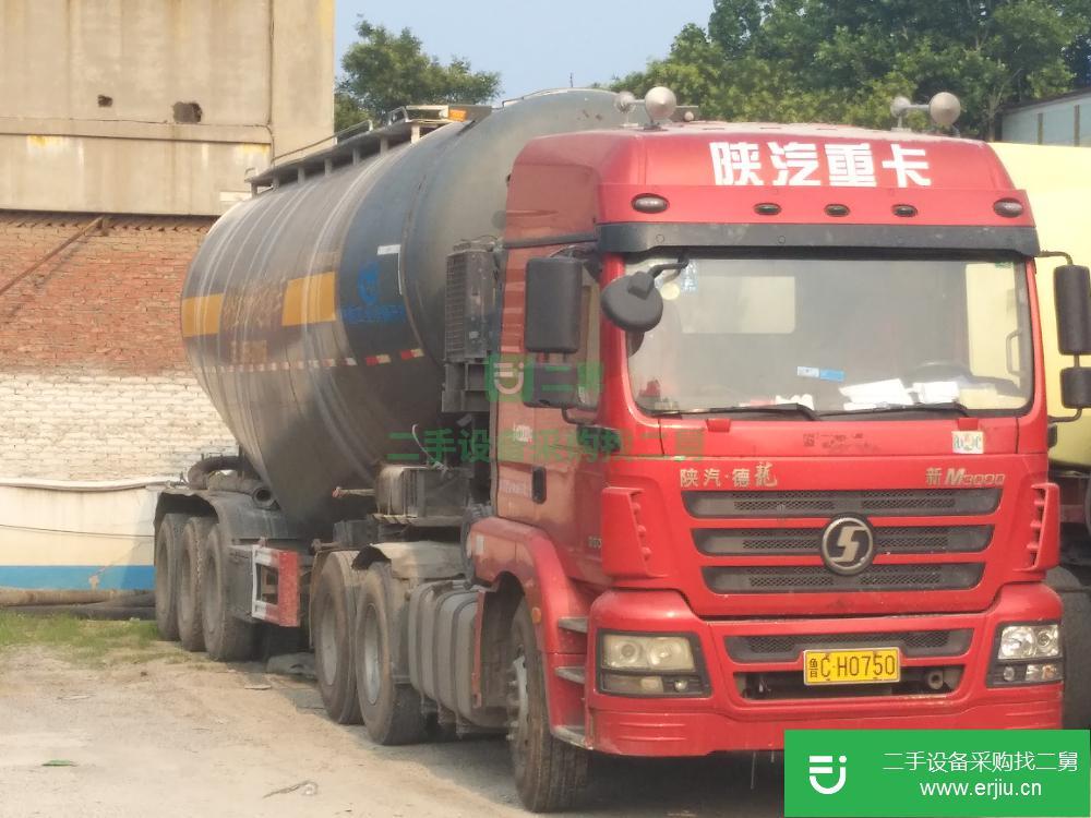 山東出售二手德龍M3000半掛水泥罐車