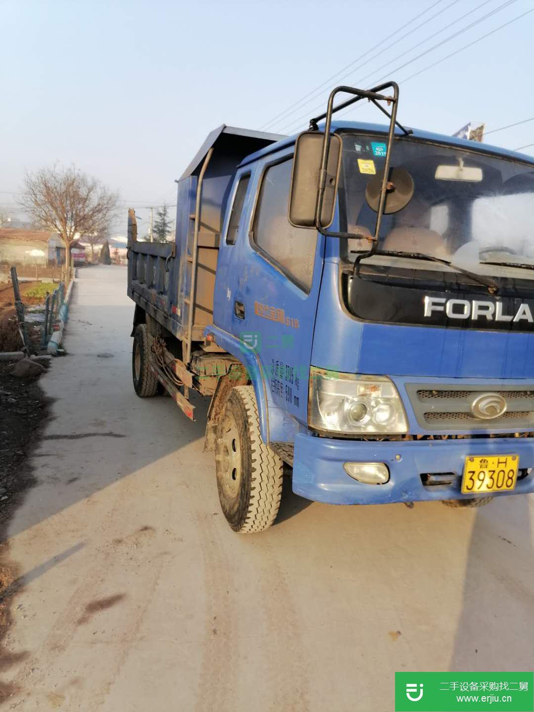 山東出售二手福田自卸車