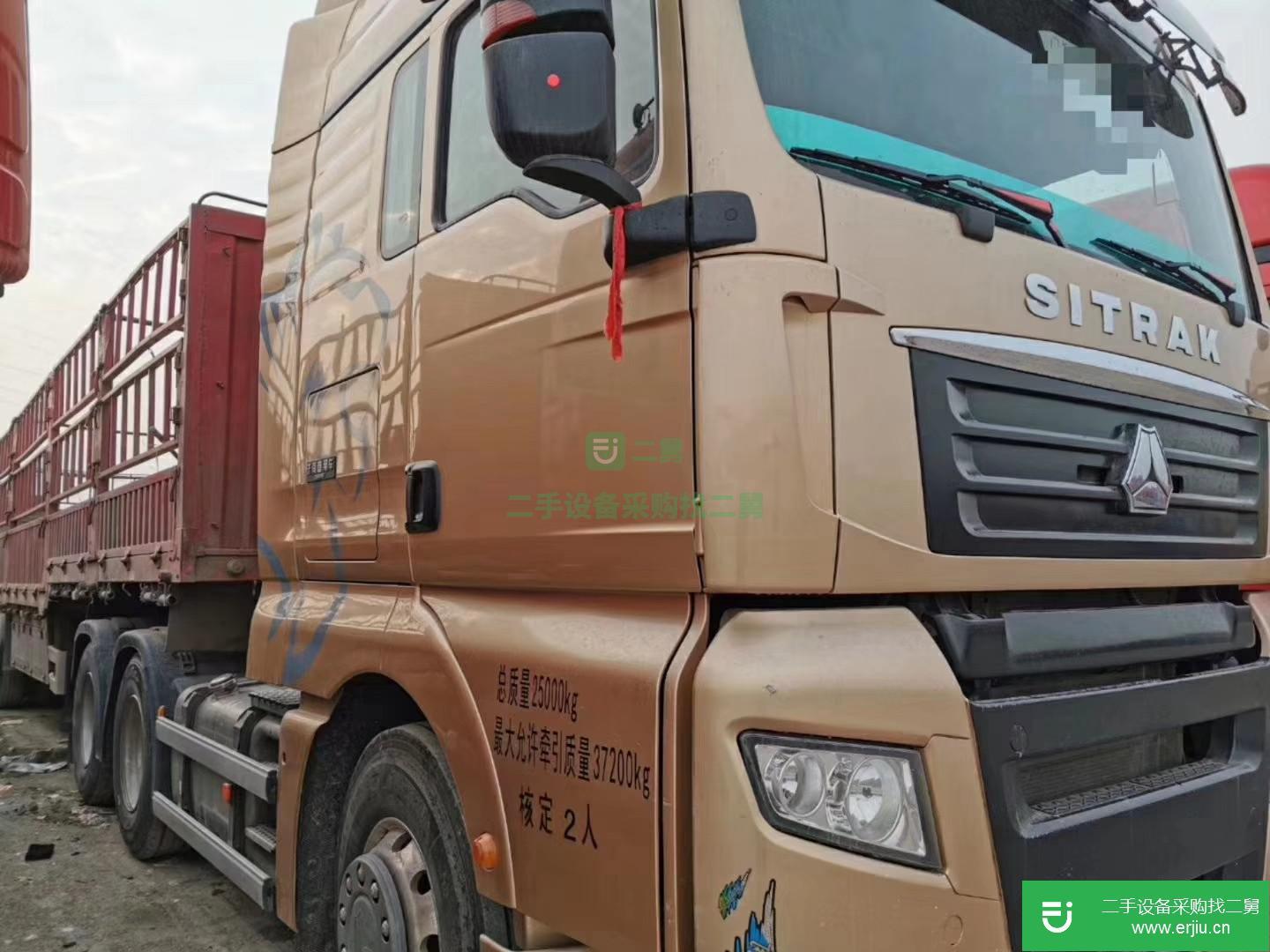 江西出售二手重汽汕德卡牽引車