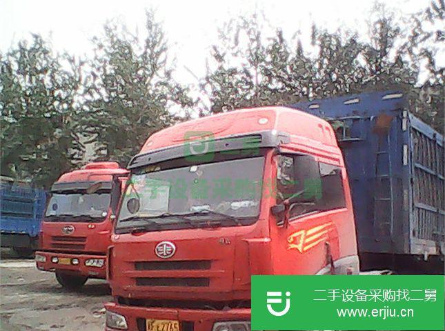 河北出售二手一汽解放前四后四載貨車