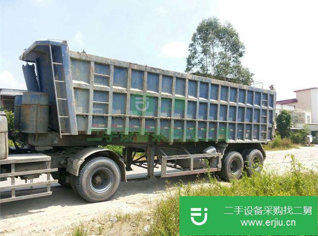 廣東出售二手明威自卸半掛車