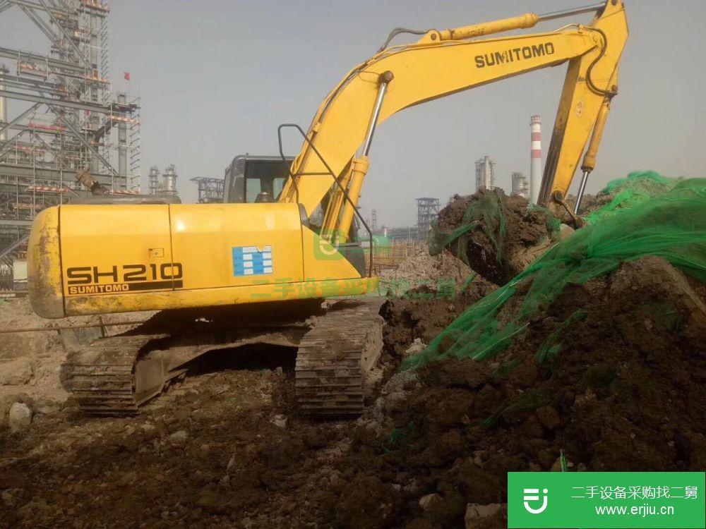 河北省出售二手住友SH210A5挖掘機