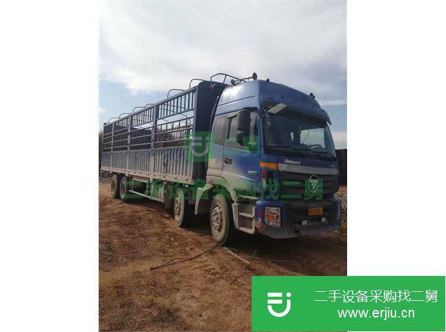 江西出售二手福田前四后八倉(cāng)柵式貨車(chē)
