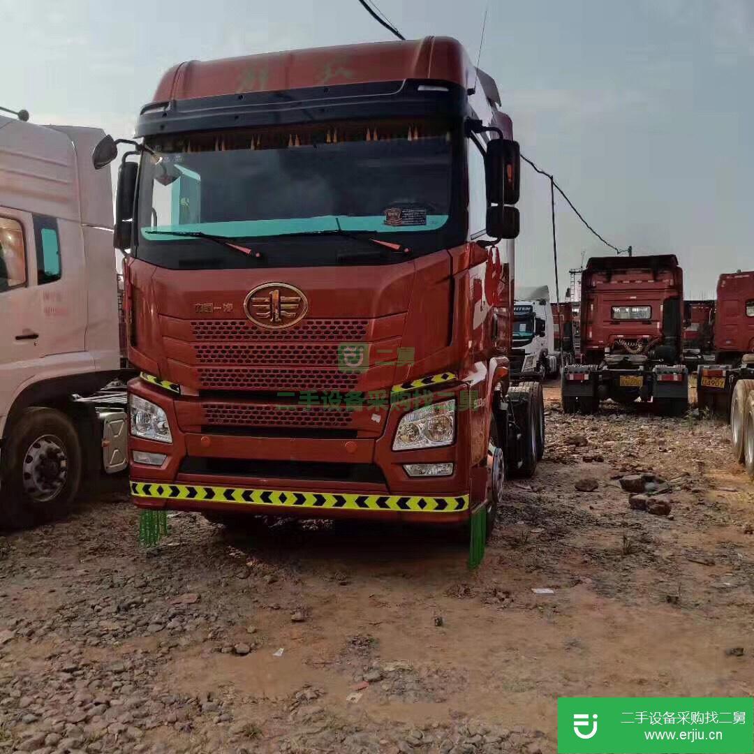 江西出售二手青島解放JH6重卡牽引車