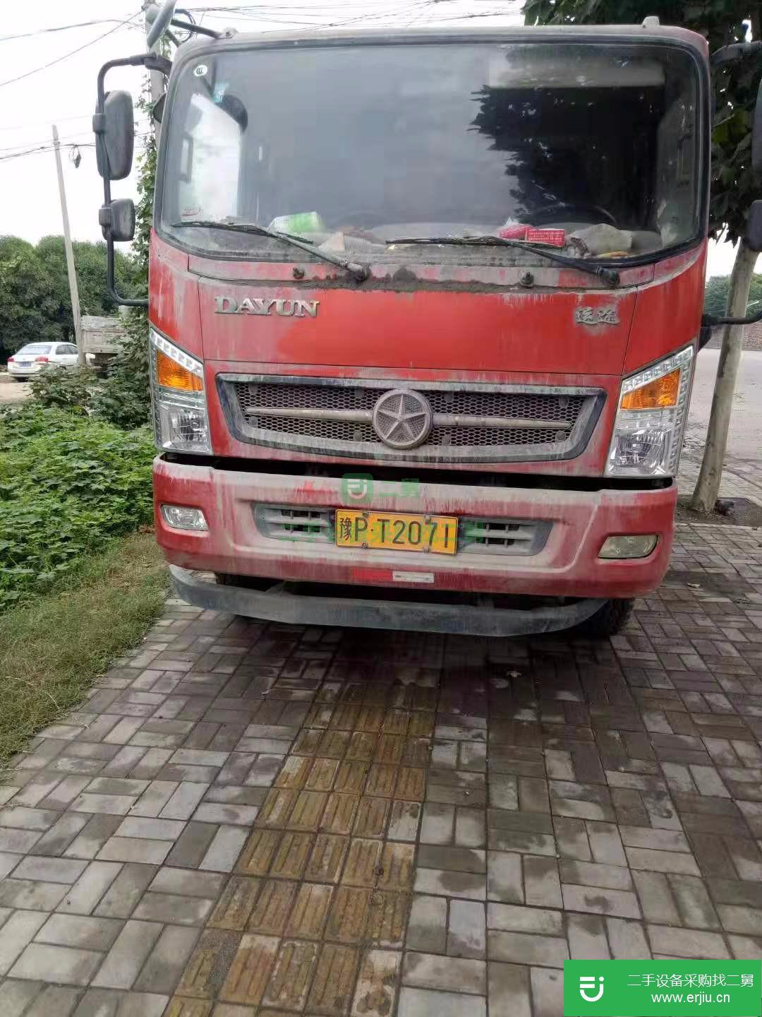 河南出售二手中卡自卸車4.3米