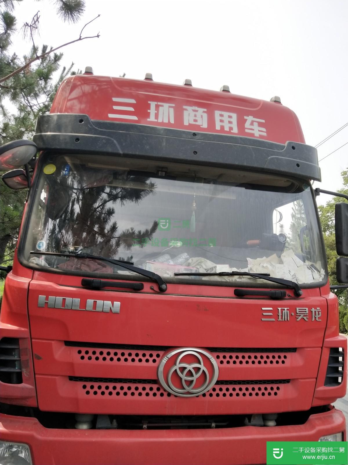 山東出售二手三環十通昊龍中卡載貨車