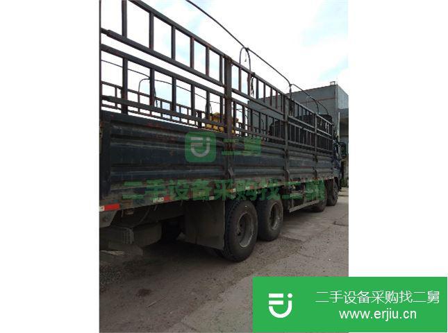 四川出售二手天龍前四后四倉柵載貨車